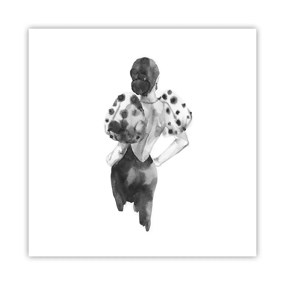 Poster - A trecut chiar pe lângă noi - 60x60 cm