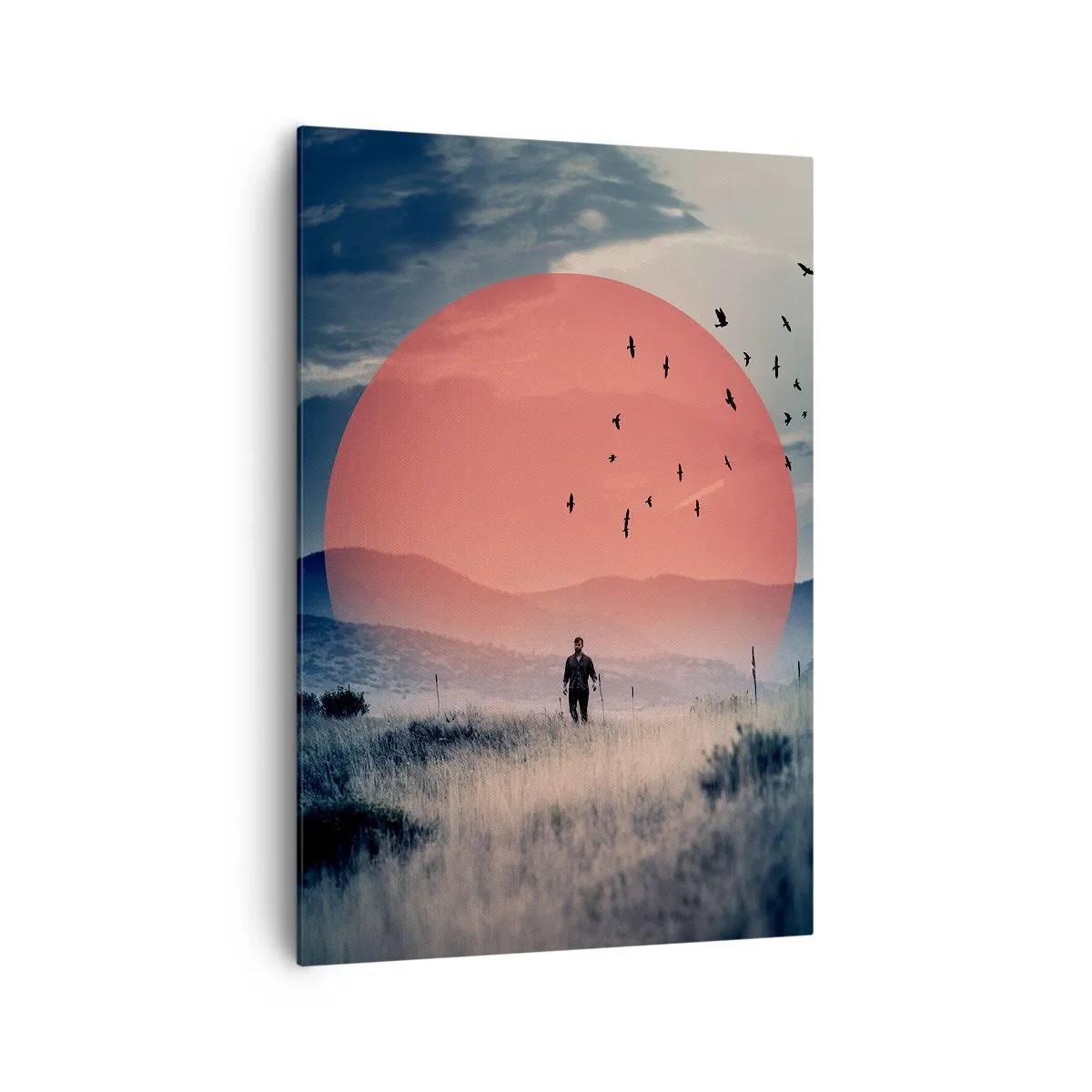 Tablou pe pânză Canvas - Se simt bine acolo unde sunt - 70x100 cm