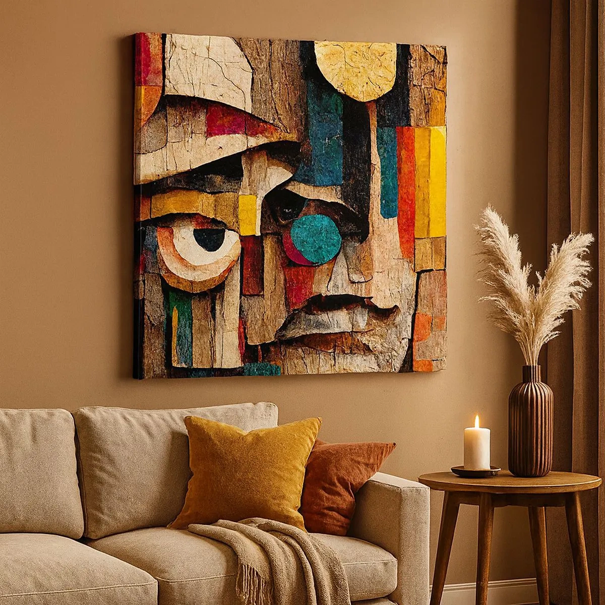 Tablou pe pânză - Te văd... - 30x30 cm