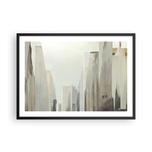 Poster în ramă neagră - Vis urban - 70x50 cm