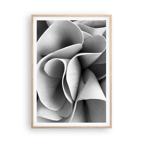 Poster în ramă de stejar deschis - Se întâmplă în spațiu - 70x100 cm