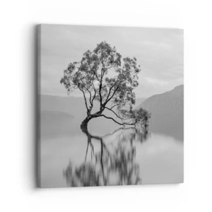 Tablou pe pânză - Există o țară - 30x30 cm