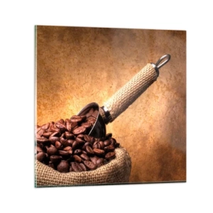 Tablou pe sticlă - La sursa gustului - 60x60 cm