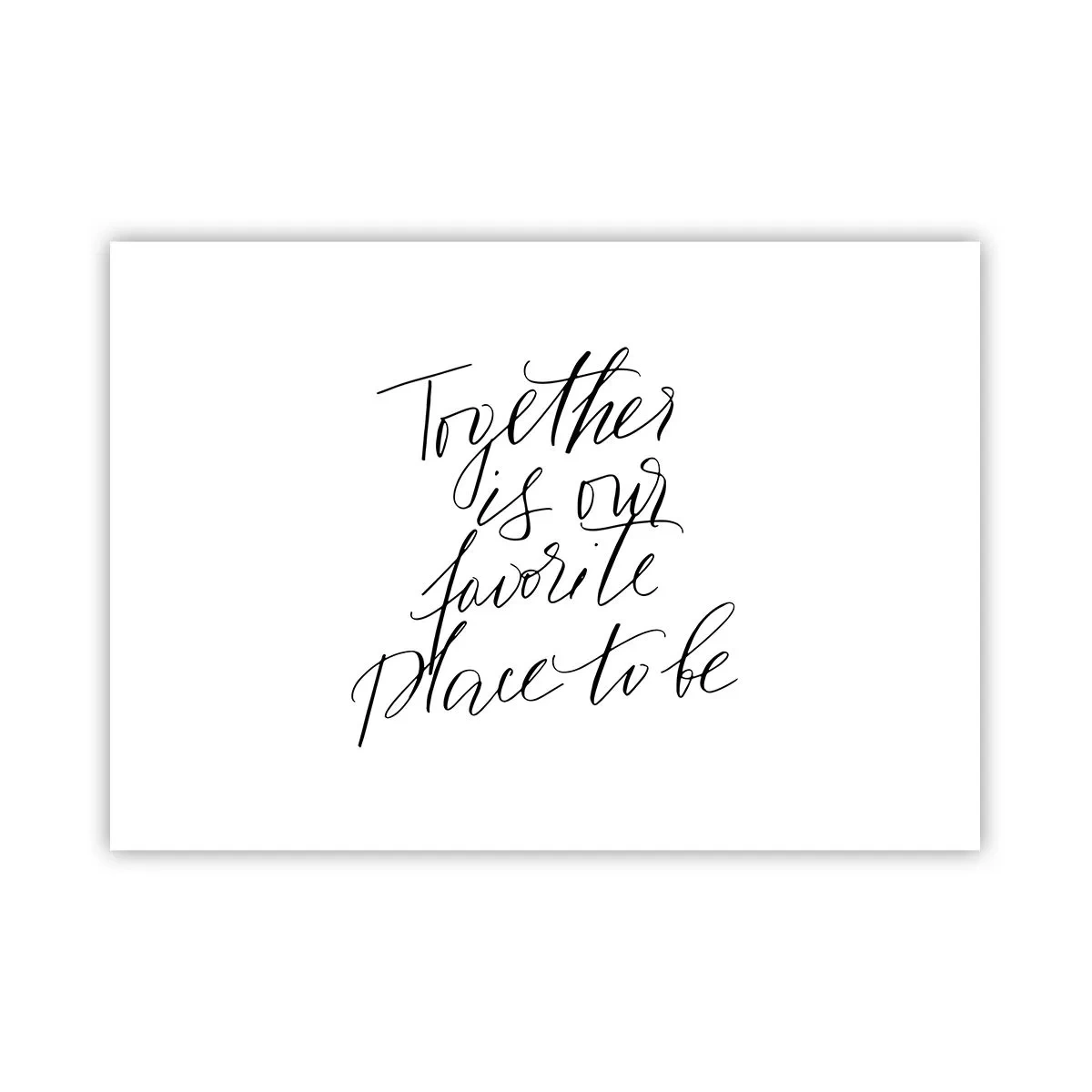 Poster - O simți și tu? - 100x70 cm