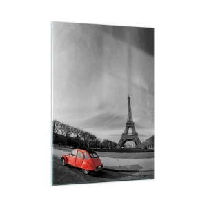 Tablou pe sticlă - Mai pariziană decât Parisul însuși - 50x70 cm
