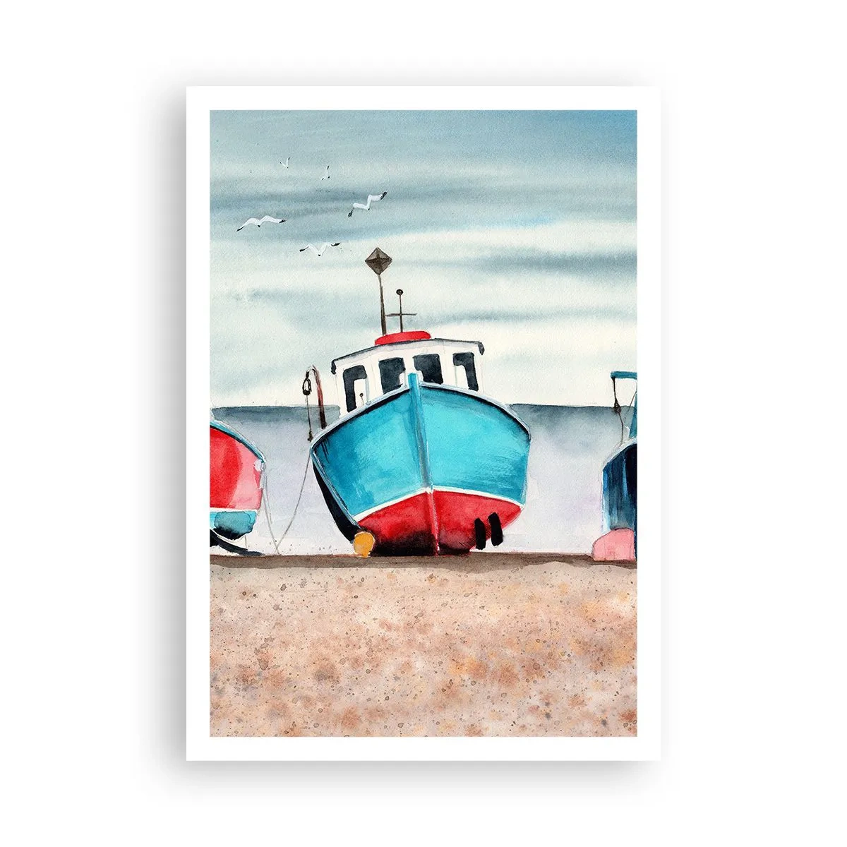 Poster - Gata pentru pescuit - 70x100 cm