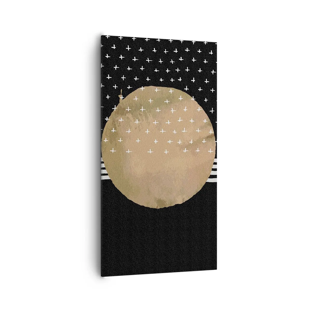 Tablou pe pânză - Compoziție: steagul galactic - 65x120 cm