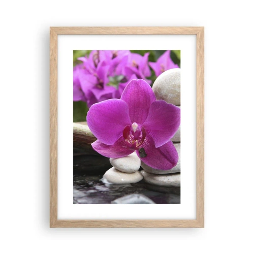 Poster în ramă de stejar deschis - Te odihnești deja - 30x40 cm