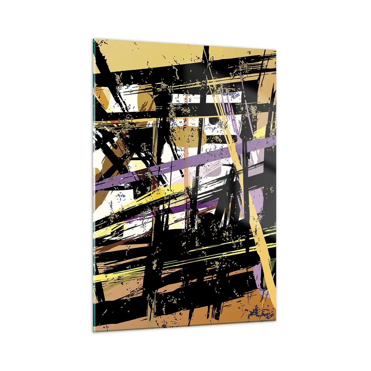 Tablou pe sticlă - Tăietură ascuțită - 50x70 cm