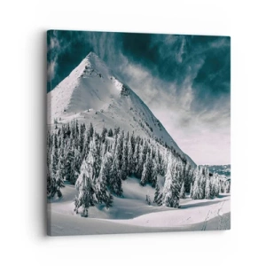 Tablou pe pânză - Țara zăpezii și a gheții - 30x30 cm