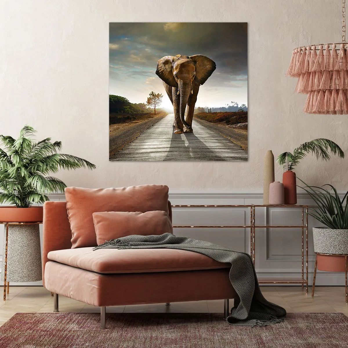 Tablou pe pânză - Și-a pierdut cipicii... - 40x40 cm