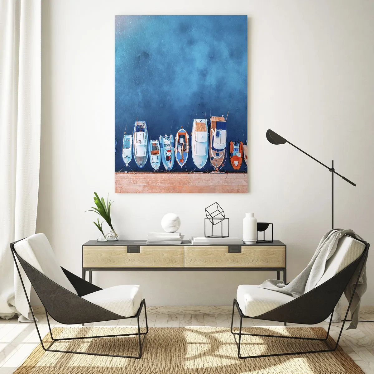 Tablou pe sticlă - Aliniere - 50x70 cm