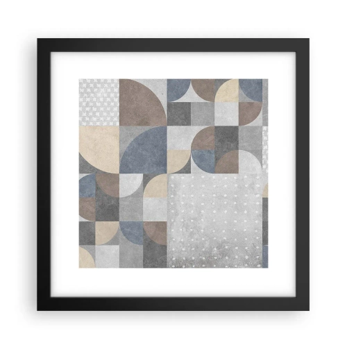 Poster în ramă neagră - Fantezie ceramică - 30x30 cm