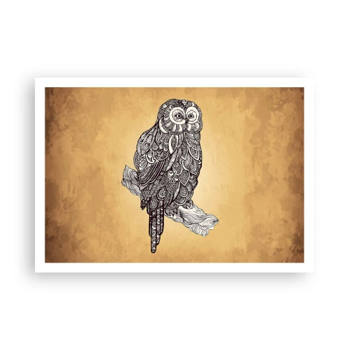 Poster - Ornamente complicate de înțelepciune - 100x70 cm