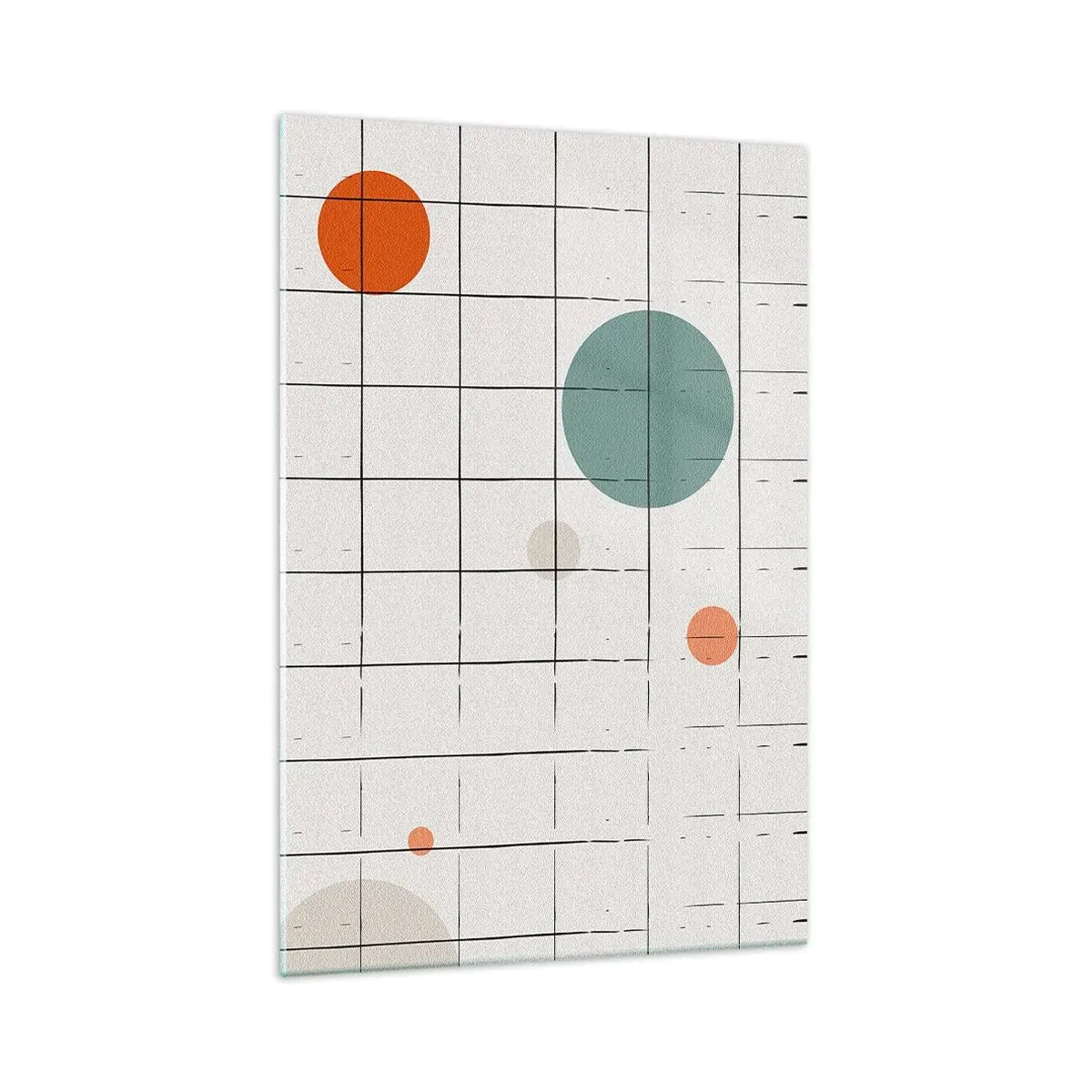 Tablou pe sticlă - În capcană. Noi sau ele? - 70x100 cm