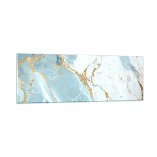 Tablou pe sticlă - Bogăția pietrei - 90x30 cm