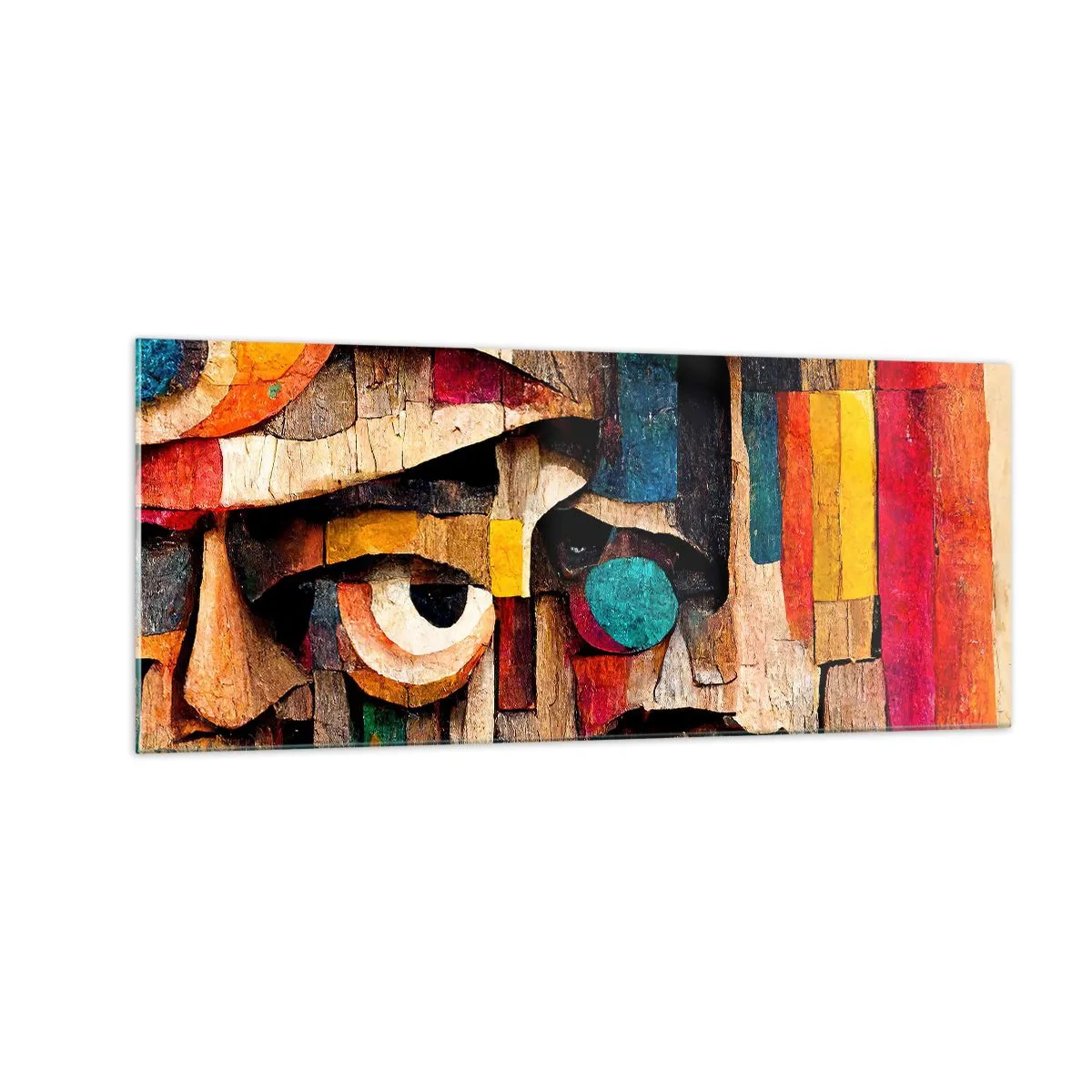 Tablou pe sticlă - Te văd... - 100x40 cm