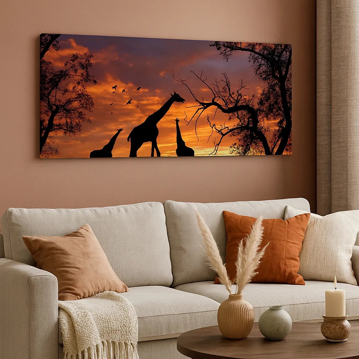 Tablou pe pânză - O mică cină cu cei dragi - 30x30 cm