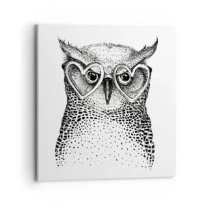 Tablou pe pânză - Cu înțelepciune și dragoste - 70x70 cm