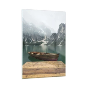 Tablou pe sticlă - Și frunțile mândre - 50x70 cm