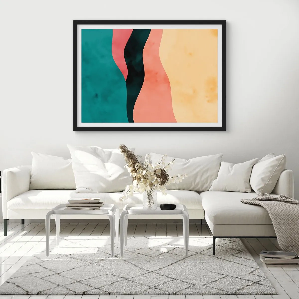 Poster în ramă neagră - Neconformitate compatibilă - 50x40 cm