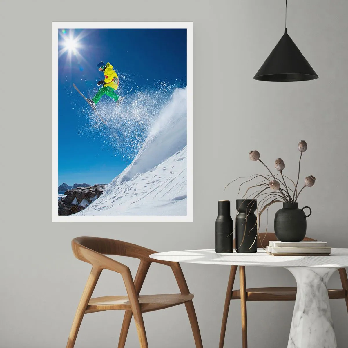 Poster - Dansând cu munții - 50x70 cm