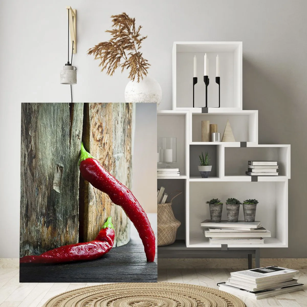 Tablou pe sticlă - Red hot chili peppers - 50x70 cm