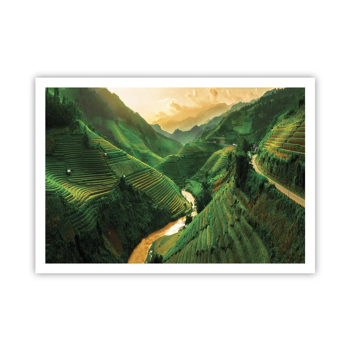 Poster - Valea vietnameză - 100x70 cm