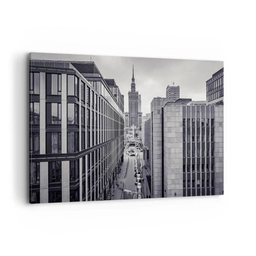 Tablou pe pânză - Vale citadină din Varșovia - 100x70 cm