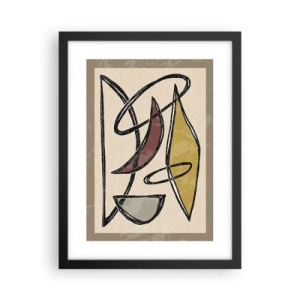 Poster în ramă neagră - Vertical și orizontal - 30x40 cm