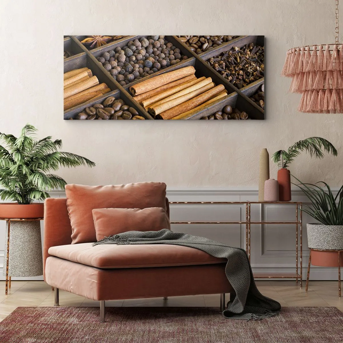 Tablou pe pânză - Tezaur de arome - 160x50 cm