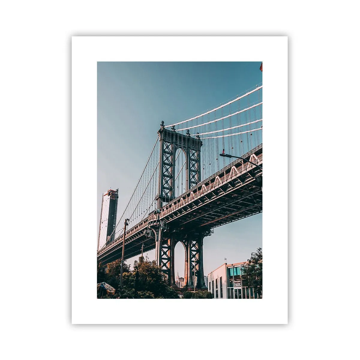 Poster - În valurile orașului - 30x40 cm