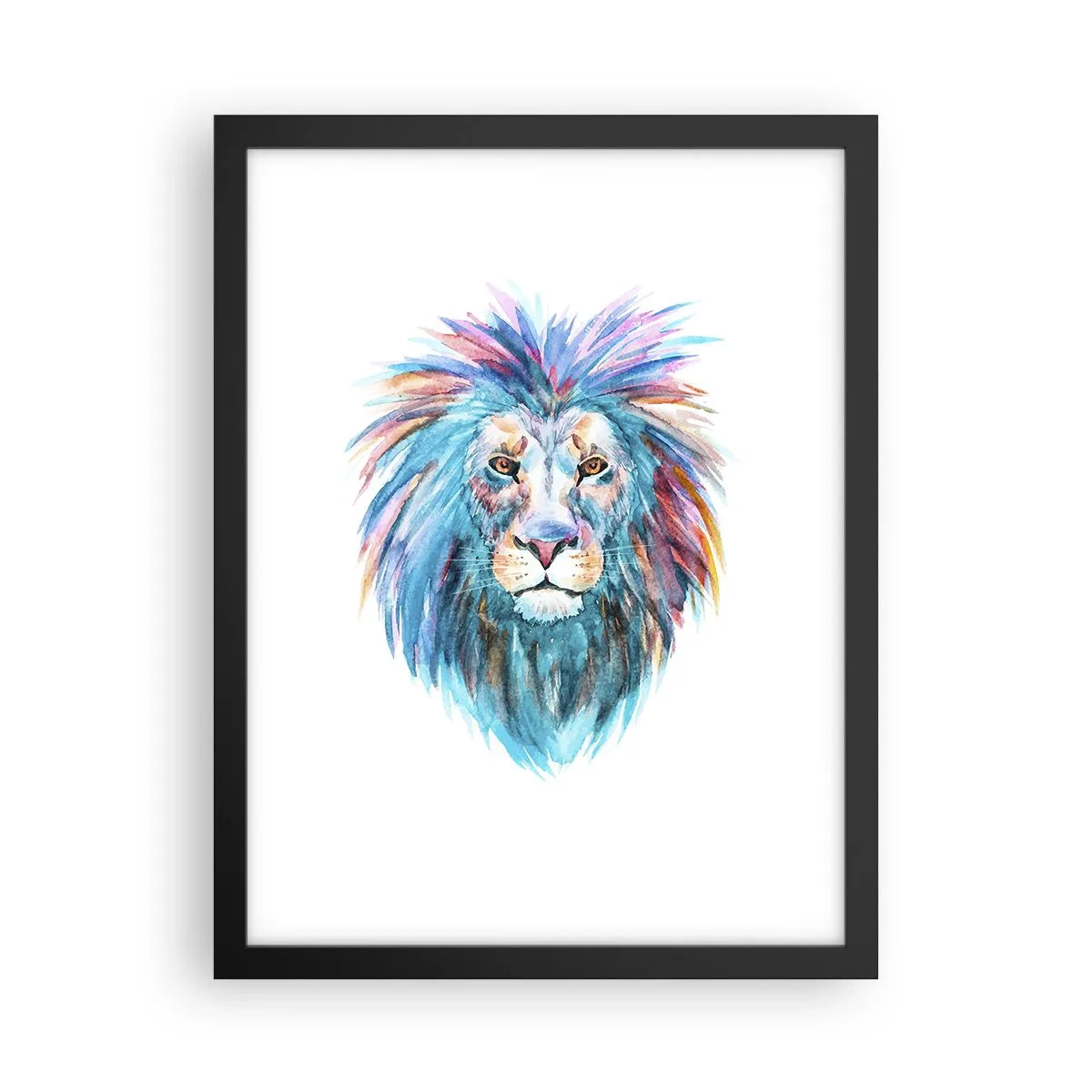 Poster în ramă neagră - Aură electrizantă - 30x40 cm