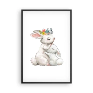 Poster în ramă neagră - Ca la mama - 61x91 cm