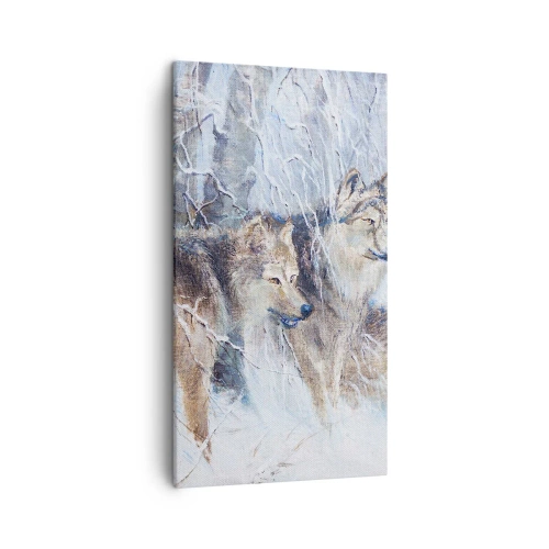 Tablou pe pânză - Atenție! Vine... - 45x80 cm