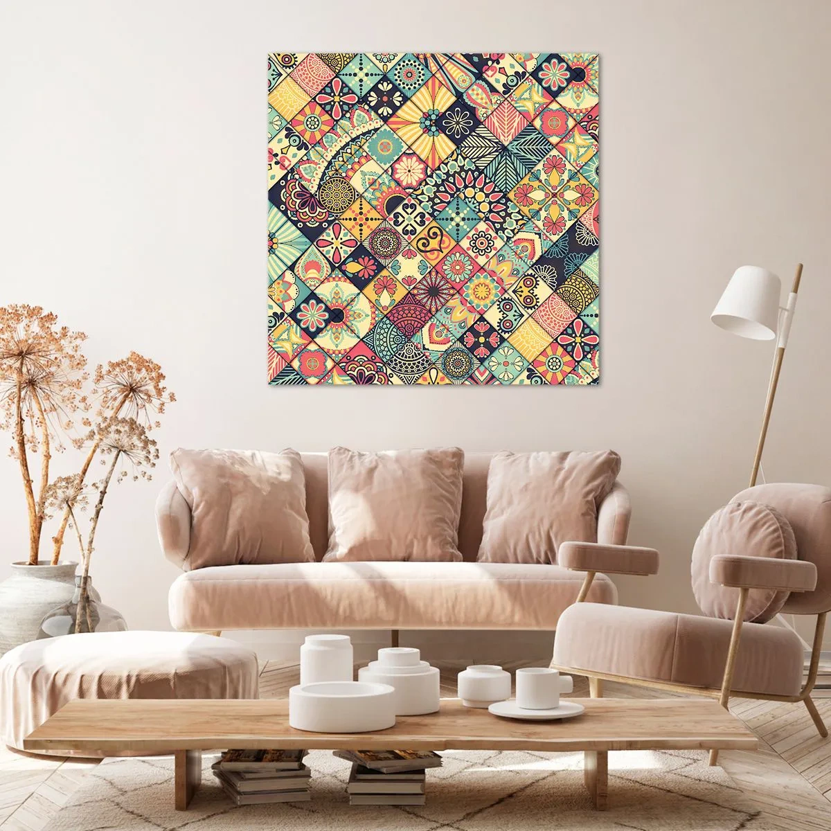 Tablou pe pânză - Clima marocană - 30x30 cm
