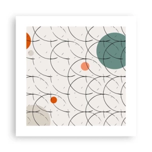 Poster - În spiritul pop-art - 40x40 cm