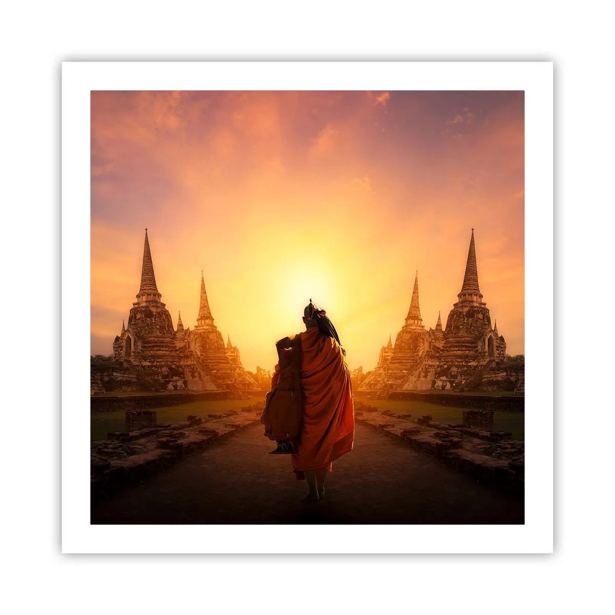Poster - În pace prin eternitate - 60x60 cm