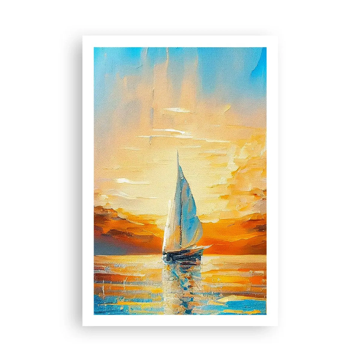 Poster - Navigare prin aur - 61x91 cm