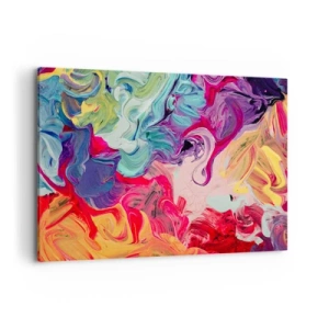 Tablou pe pânză - Nașterea culorii - 100x70 cm