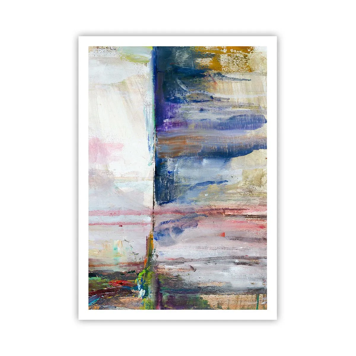 Poster - Impresii și asociații colorate - 70x100 cm