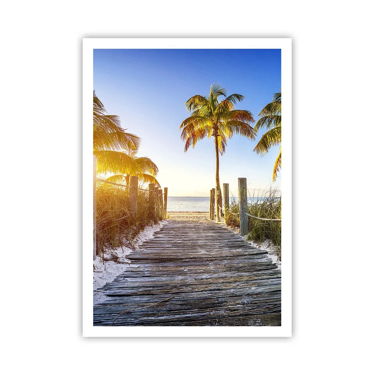 Poster - Direct în paradis - 70x100 cm