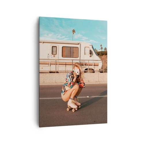 Tablou pe pânză - Zâmbiți, vă rog! - 70x100 cm