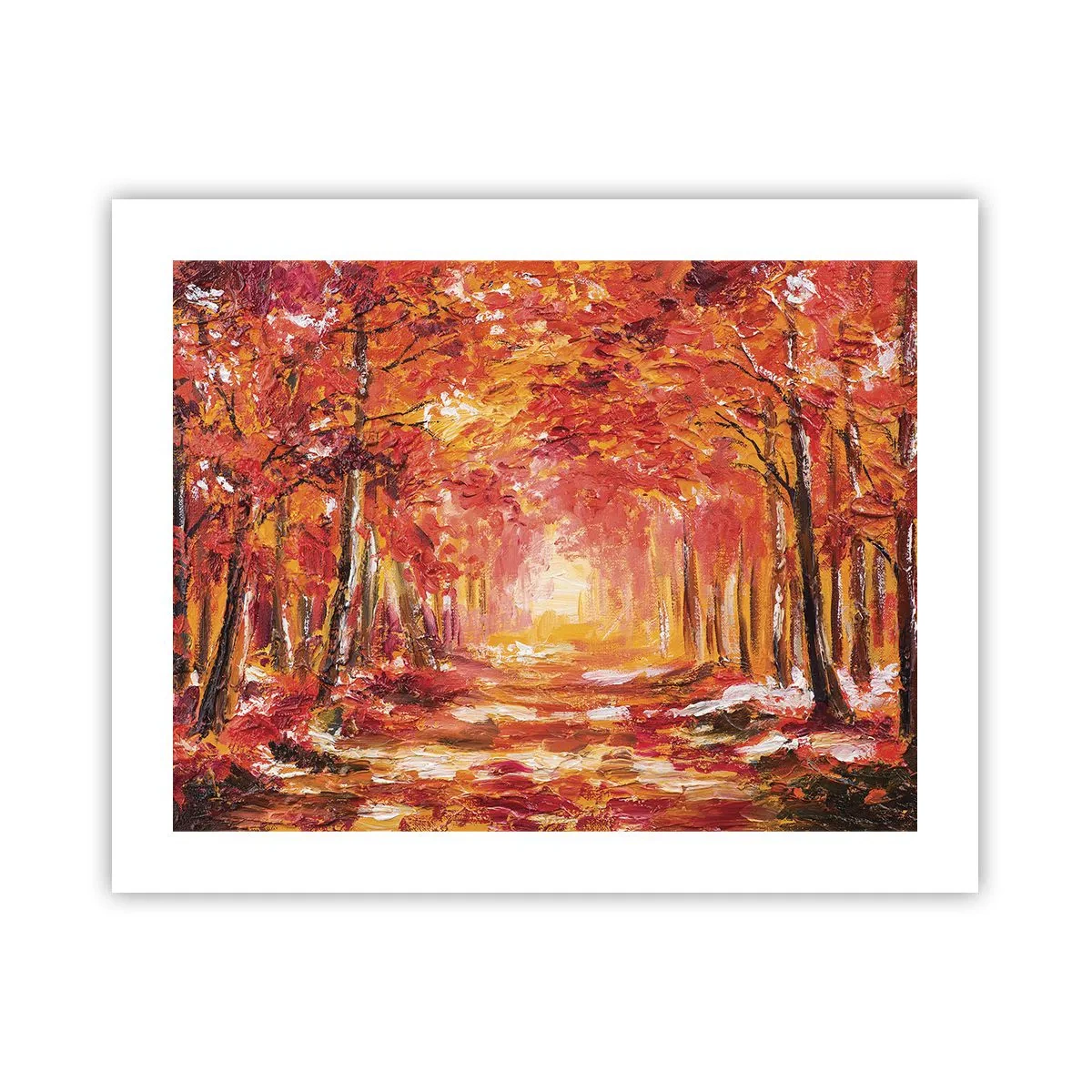 Poster - Pădurea de cupru - 50x40 cm