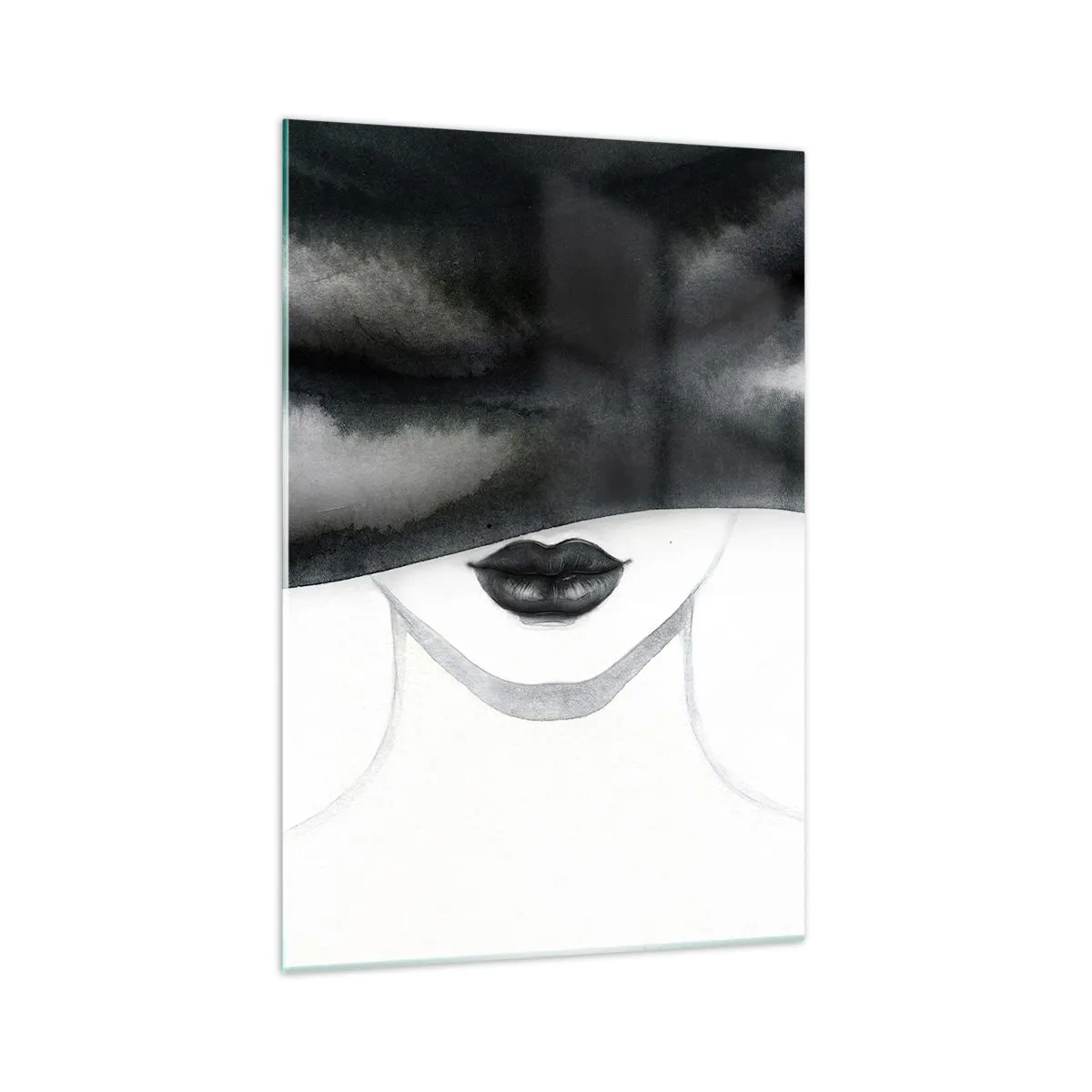 Tablou pe sticlă - Un mister senzual - 70x100 cm