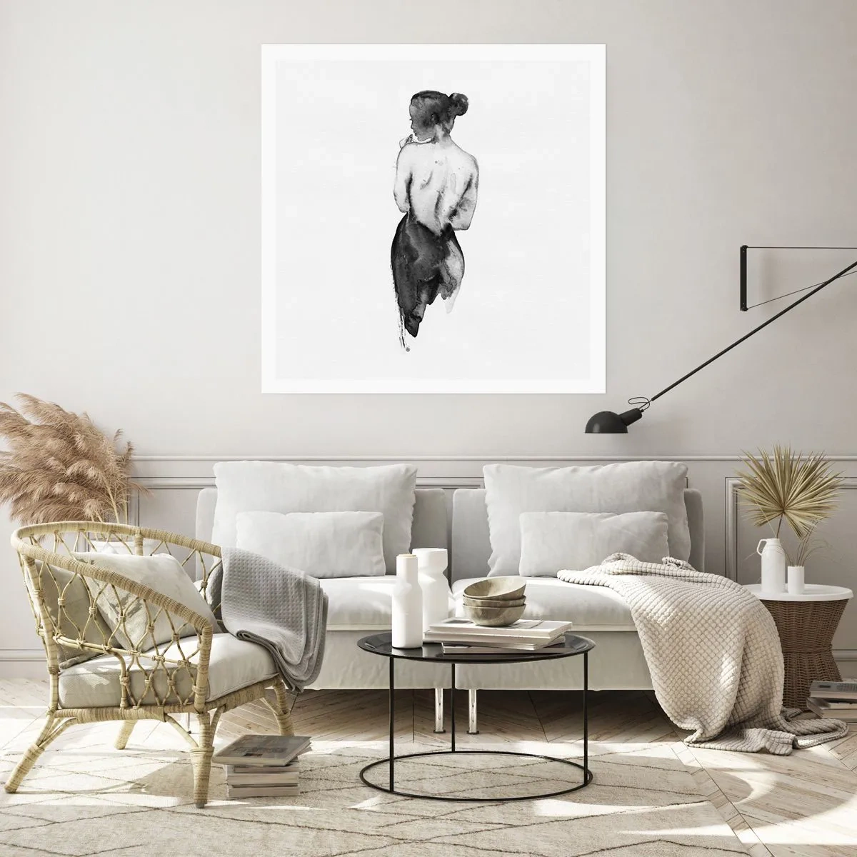 Poster - Cu ea lumea dispare - 30x30 cm