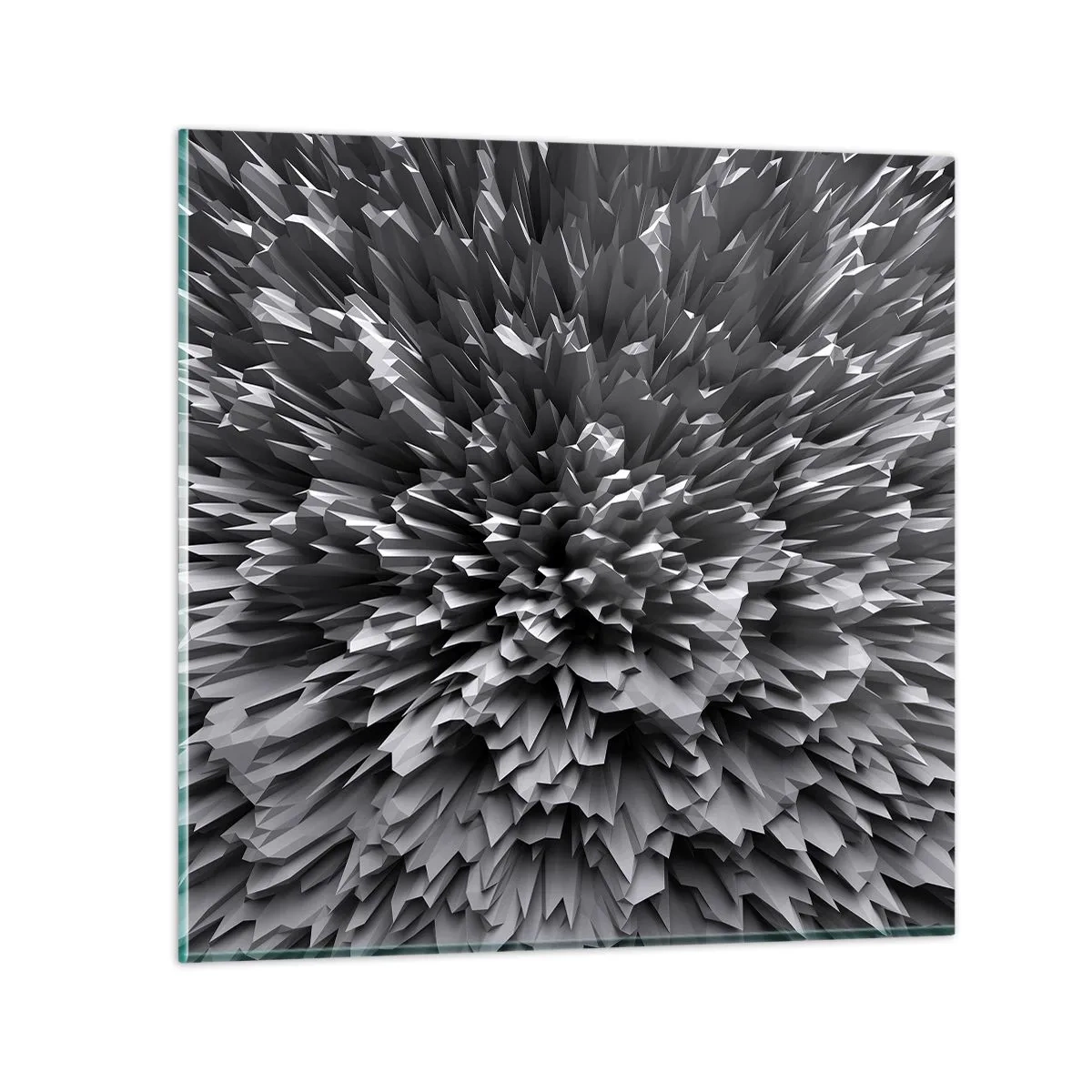 Tablou pe sticlă - Mai ascuțit nu se poate - 50x50 cm