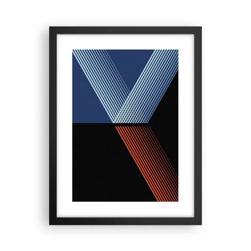 Poster în ramă neagră - O poveste simplă - 30x40 cm