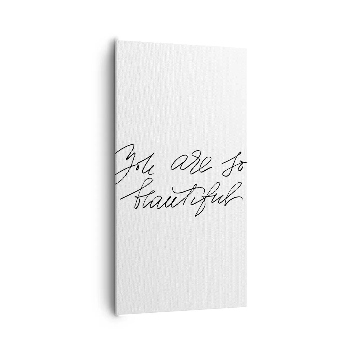 Tablou pe pânză - Serios, crede-mă... - 65x120 cm