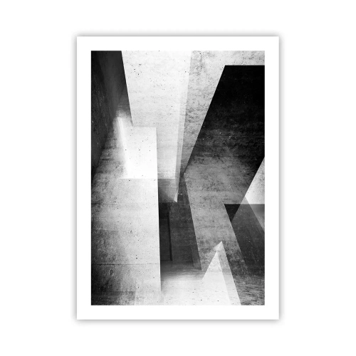 Poster - Structura spațiului - 50x70 cm